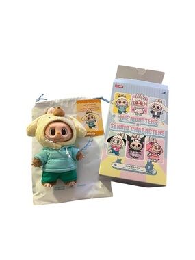 The Monsters x Sanrio Characters Plush Pendant Labubu POMPOMPURIN (USA SELLER)